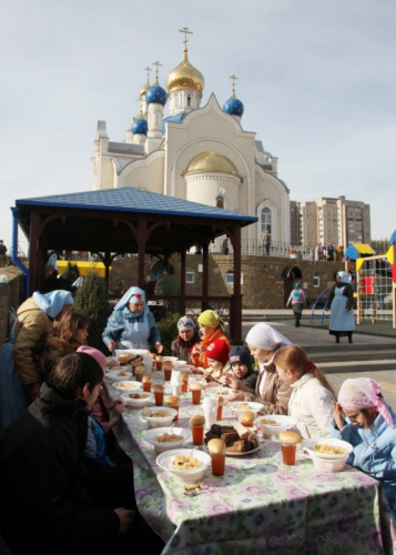 Престольный праздник в Свято-Казанском храме. 04.11.2010